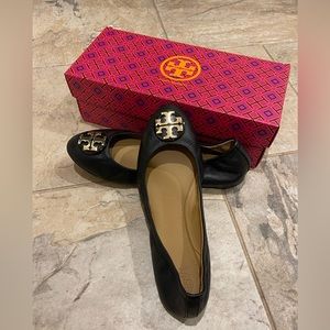 Tory Burch leather flats size 8.5